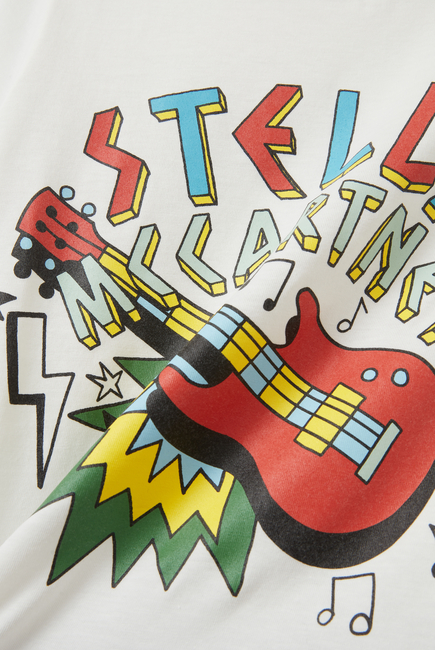 Guitar Print T-Shirt